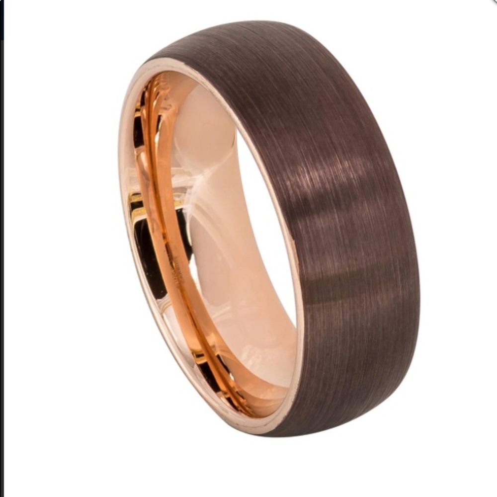 Bronze tungsten ring